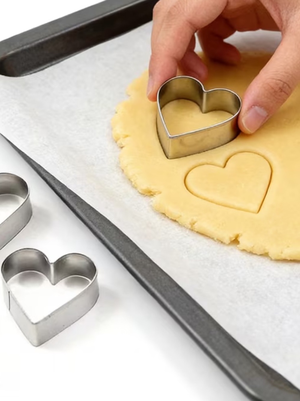 Stainless Steel Cookie Cutter Set (3) - Picture 8 of 10